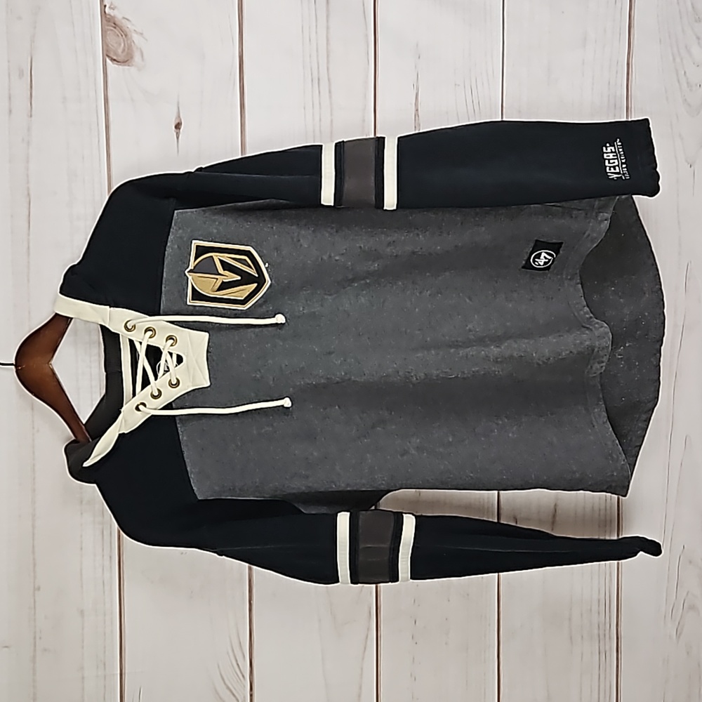 NHL 47 Brand Las Vegas Golden Knights Hockey Cozy Thick Hoodie - Large